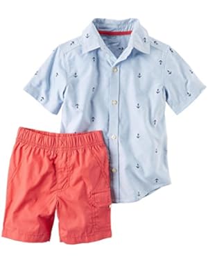 Carter's Baby Boys' 2 Piece Shorts Set