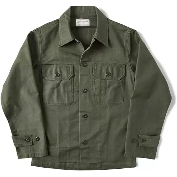 OG 107 SATEEN SHIRTS サイズM〜L相当 US OG107 Sateen Shirt, Imjin Scouts 1965, Full Reproduction