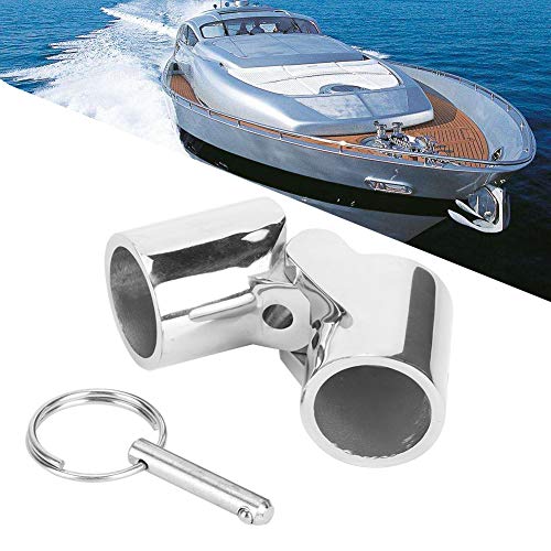 Jiawu Marine Stainless Steel Folding Swivel Coupling Tube Pipe Connector 180 Degree photo 11