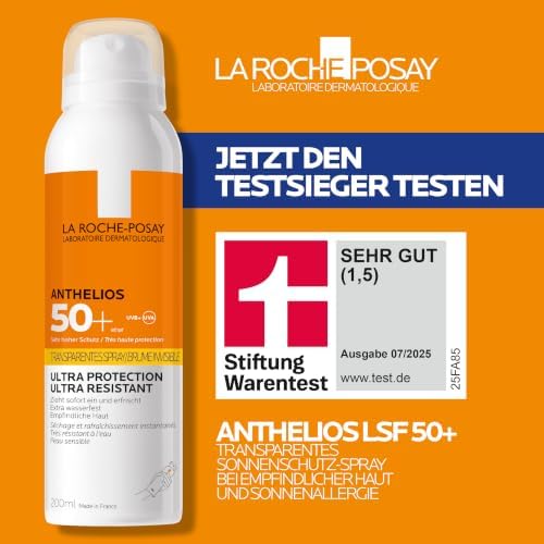 Anthelios Transparentes Sonnenspray, Körper, LSF 50+, 200 ml