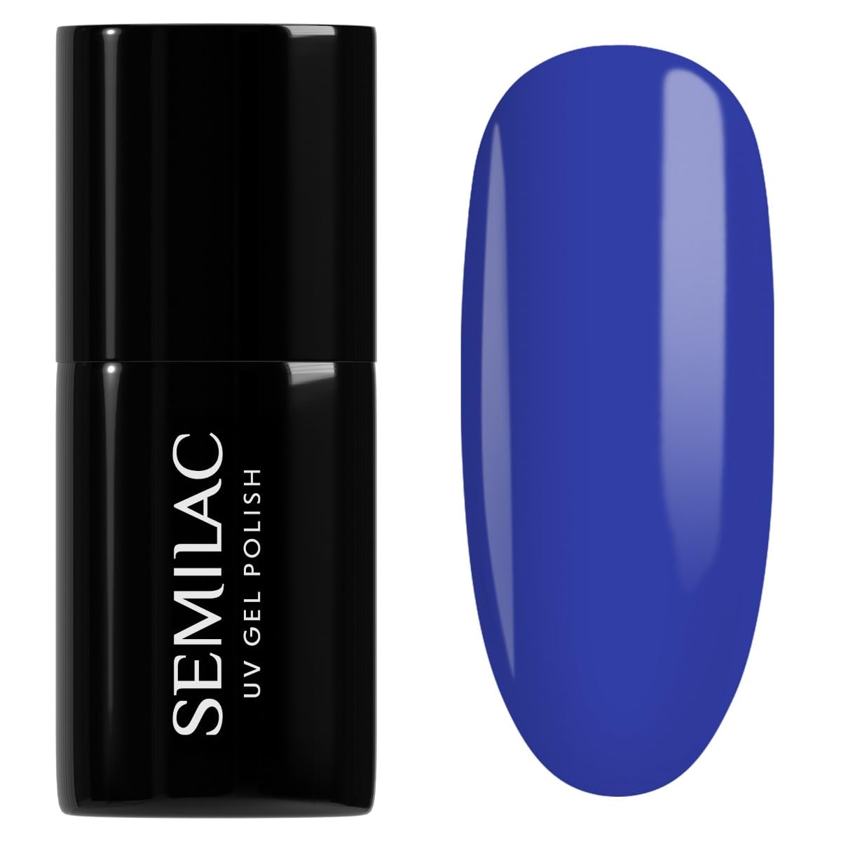 SEMILAC Gel Nail Polish 171 Porto Marine - Full Coverage Gel Polish - Soak Off Easy To Use LED/UV Nail Lamp - Long Lasting Manicure and Pedicure up to 3 weeks