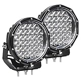 EXZEIT 7 Inch Led Driving Lights Round, 128W 20480
