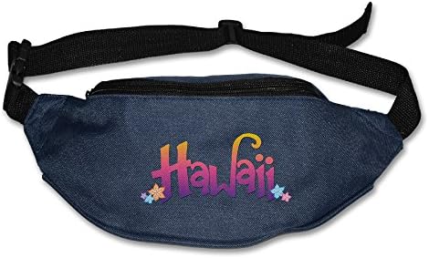 101Dog Outdoor Bumbag Hawaii Mini Dumpling Waist Bag Packs Fanny Packs For Women Man Outdoors Workout - Great For Running Hiking Travel Sport Fishing