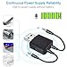 Janboo USB Bluetooth 5.0 Adapter Audio Transmitter Receiver 3-in-1, 3.5mm Mini Bluetooth Aux Adapter for PC TV Car Stereo Sound System Headphones, Bluetooth USB Dongle, Convert Non-Bluetooth Devicesthumb 3