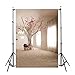 LFEEY Vinyl Thin Backdrop 3x5ft Photography Background Modern Theme Indoor Room Decor Scene for Wedding Portraits Backdrop,1(W)x1.5(H)m for Photo Studio Props