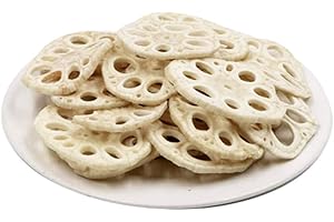 lotus root，lotus root chips200g Crisp lotus root slices Dried lotus root/Pétales croustillants 200g pétales de lotus secs