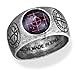 Agla Alchemy Gothic Pewter Talisman Ring