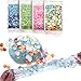 78PCS Slime Supplies Kit Include Sugar Paper Accessories Floam Beads Fishbowl Beads Glitter Jars Heart Slices Shell Slime Kits to Make Slime Toys