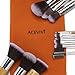 ACEVIVI Professional 12 Piece Makeup Brush Set, Premium Synthetic Kabuki Blending Blush Bamboo Handle with Bag