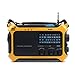 Kaito KA550 5-Way Powered AM/FM Shortwave NOAA Weather Emergency Radio with PEAS (Public Emergency Alert System) (Yellow)