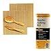 BAMBOOWORX Sushi Making Kit – Includes 2 Sushi Rolling Mats, Rice Paddle, Rice Spreader |100% Bamboo Sushi Mats and Utensils.