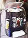 Utopia Home Car Back Seat Organizer - Standard Size - Multi-Purpose Travel Storage Bag