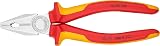 KNIPEX Combination Pliers Chrome-Plated Insulated 200 mm 03 06 200 VDE view 3