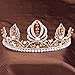 FUMUD King crown Bridal Tiaras Crowns Crystal Rhinestone Queen diadema Bridal Wedding Accessories Headpiece Headband Wedding Tiara