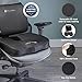 Orthopedic Lumbar Back Seat Cushion Set | Lumbar Support Pillow Backrest | Non-Slip Bottom | Breathable Mesh Cover, Relives Coccyx Sciatica, Tailbone Nerve Pain | Premium Comfort For Home, Office, Car