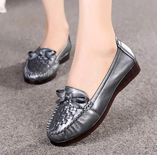 レディース リボン モカシン シューズ 靴 ぺたんこ カジュアル シューズ オール シーズン フラット ペタンコ スリッポン 小さいサイズ 大きいサイズ 履き心地 歩きやすい 痛くない フラット 婦人靴 ペタンコ靴 通勤 オフィス B086dm4hsj 2 5円 激安通販