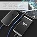 Crave Slim Power Bank, Plus Aluminum Portable Charger with 10000 mAh [Quick Charge QC 3.0 USB + Type C] External Battery Pack for iPhone, iPad, Samsung and More.