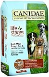 CANIDAE All Life Stages Large Breed Puppy Food Made With Duck Meal, Brown Rice & Lentils,  15 lbs