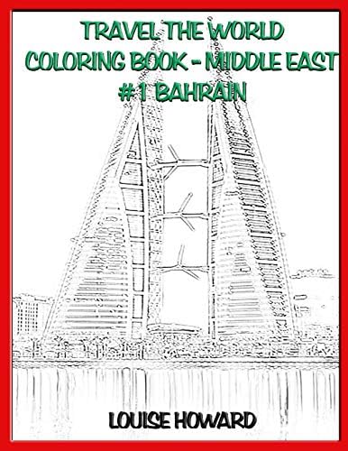 Travel the World Coloring book - Middle East #1 Bahrain
