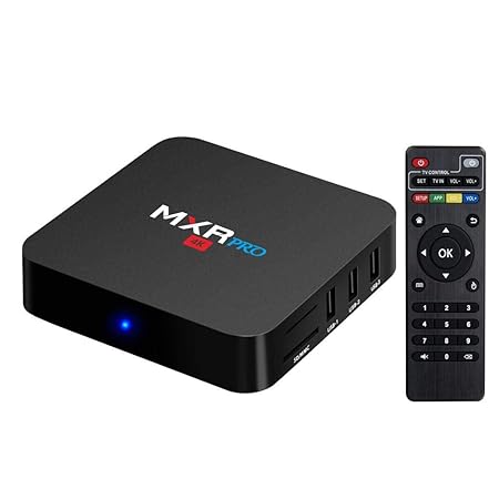 Lâ Vestmon Android 7.1 TV Box MXQ PRO RK3328 Chip-TV-Set Top-Box USB 3.0 4GB+32GB Netzwerk Player