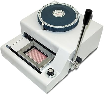 Best Choice Products New Manual Pvc Card Embosser Id Embossing Machine By Best Choice Products Amazon Co Uk Kitchen Home