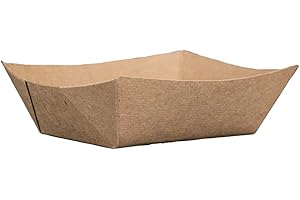Southern Champion Tray 0509 #50 ECO Kraft Paperboard Food Tray, 1/2 lb Capacity (Case of 1000)