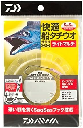 ダイワ 快適船タチウオ仕掛け Ss ライトマルチ 1本 2 0 ダイワ Daiwa 完成仕掛け Amazon