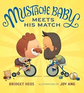 mustache baby book