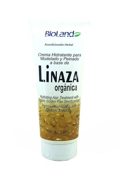 Organic Herbal Flex Seed Conditioner 400Ml./ Acondicionador Y Crema De Peinado Linaza 400Ml (759316162086)
