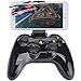 Apple MFi Certified Bluetooth Controller Gamepad, Megadream Wireless IOS Gaming Joystick with Clamp Holder for iPhone X, 8 Plus, 8, 7 Plus, 7 6S 6 5S 5, iPad Pro Air Mini, Apple TV, iPod - Black