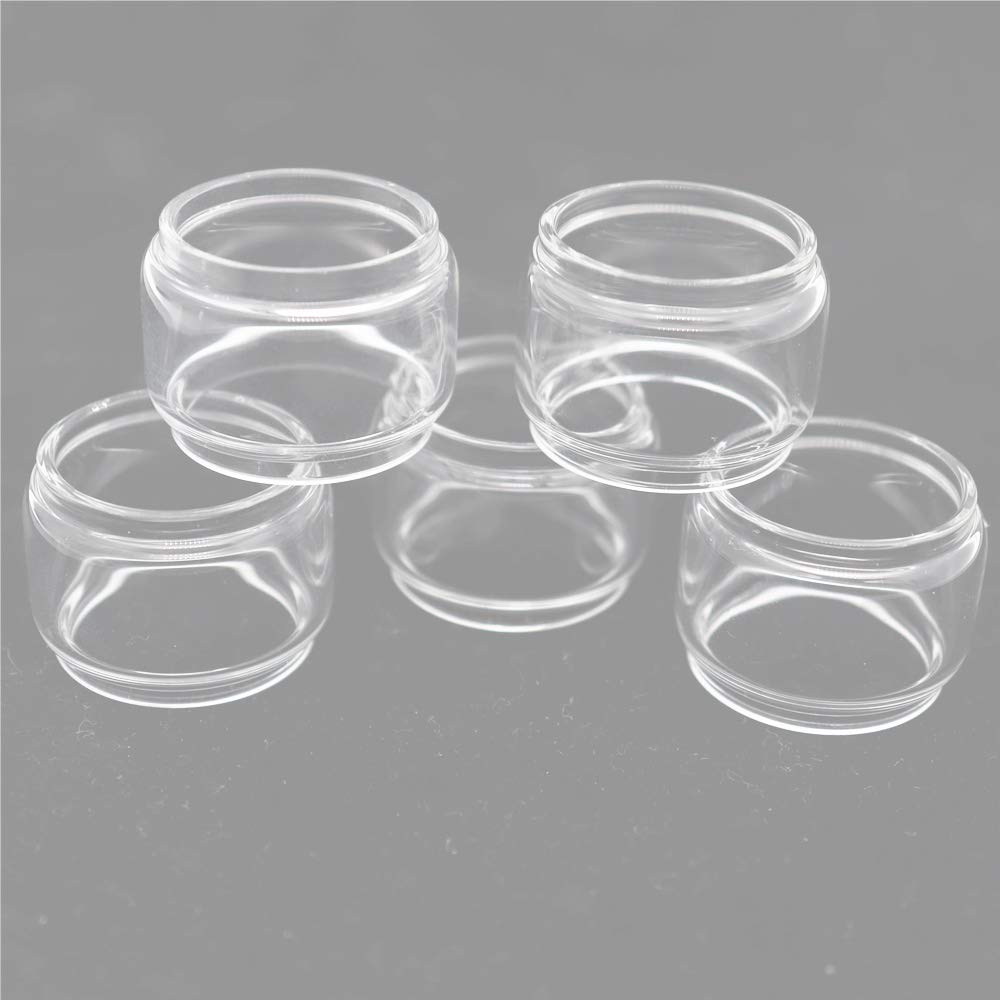 RUIYITECH Replacement Bulb Glass Tank Glass Tube for Wotofo Serpent Elevate RTA (5 Pack)