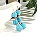 VK Accessories Thread Ball Dangle Earrings Thread Dangle Earrings Soriee Drop Earrings Beaded Ball Ear Drop Turquoise