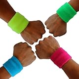 X80® Neon Sweatbands (2-pack)