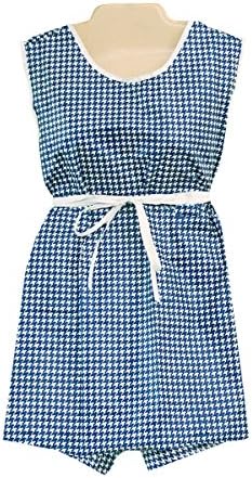 Dipsters Disposable Patientwear / Swimwear, Women's Coverall and Shorts, Medium (12 Pack)