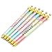 ZEHONG Gel Ink Pen Set of 6 Cute Adorable Crown Design Roller Pen Ballpoint Pen for School, Office, Family use