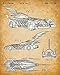 Original Batmobile Patent Art Prints - Set of Four Photos (8x10) Unframed - Makes a Great Gift Under $20 for Batman and Comic Fans