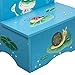 Fantasy Fields - Froggy Thematic Kids Wooden Step Stool with Storage | Imagination Inspiring Hand Crafted & Hand Painted Details   Non-Toxic, Lead Free Water-based Paint
