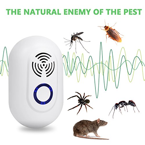 Benewell Pest Control Ultrasonic Repeller Set of 2, Eco-friendly Plug in Indoor Repellent for Mosquitoes, Mice, Ants, Rats, Roaches, Spiders, Bugs, Flies, Rodents - Human & Pet Safe Pest Warrior - Thumbnail 4