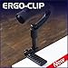 Ergoactives ErgoClip - Universal Crutch & Cane Holder, Black