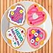 ceiba tree Valentine Cookie Foam Heart Ornament Craft Kit for Valentine’s Day Classroom Party Makes 12