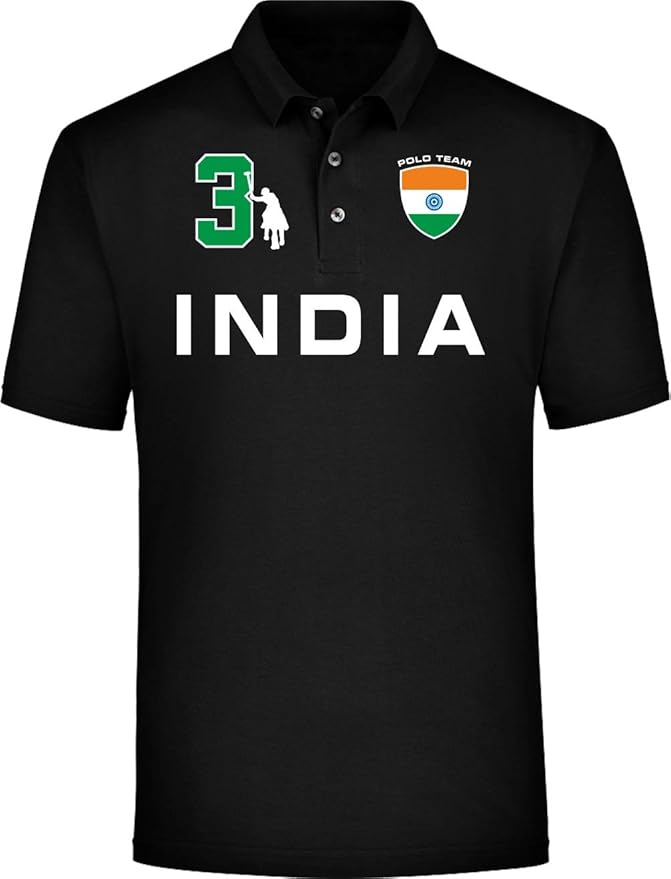 India Polo Team TShirt Amazon.co.uk Clothing