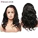 Megalook 360 Lace Frontal Wig with Baby Hair Brazilian Body Wave Human Hair Wigs with Pre Plucked Hairline Human Hair Lace Wigs Glueless 150% Density