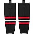 EALER HS100 Series Team Color Dry Fit Ice Hockey Socks Foer Junior To Senior & Youth To Adult