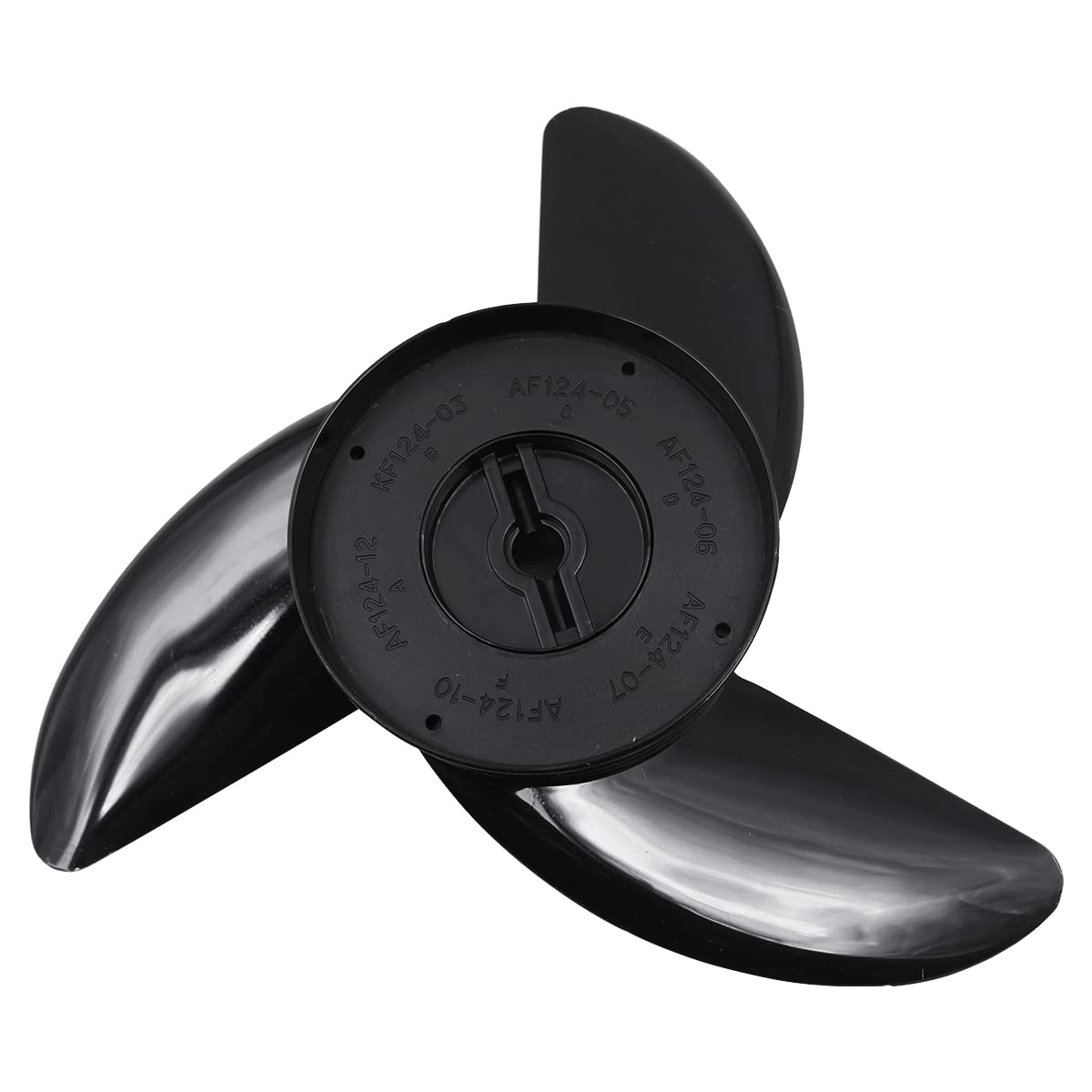 Namvo Boat Propellers Blade, Plastic Underwater 3 Blades Boat Ship Outboard Propellers Props for T54 Boat