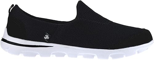 ladies black memory foam shoes