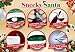 Sneeky Santa Green Stocking Wine Flask Dispenser Christmas Holiday Gift