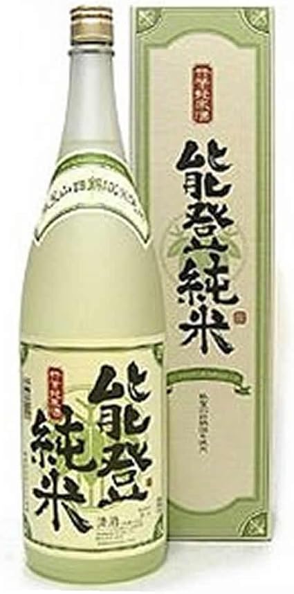 Amazon Co Jp 竹葉 能登純米 1800ml 数馬酒造 食品 飲料 お酒