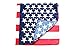 American Flag Pet Bandana - 4th of July Sale Handmade Large Dog or Cat Handcrafted Flag Design Bandana for Pets,