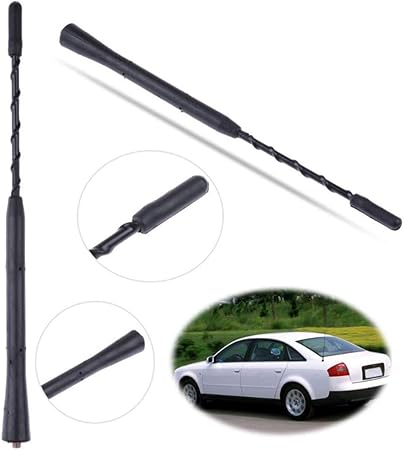 Amazon アンテナ Boomboost 23cm 屋根 アンテナ交換 フォルクスワーゲン ジェッタ Gti パサート 自動車用交換部品 Am Fm アンテナ ラジオアンテナ 車 バイク