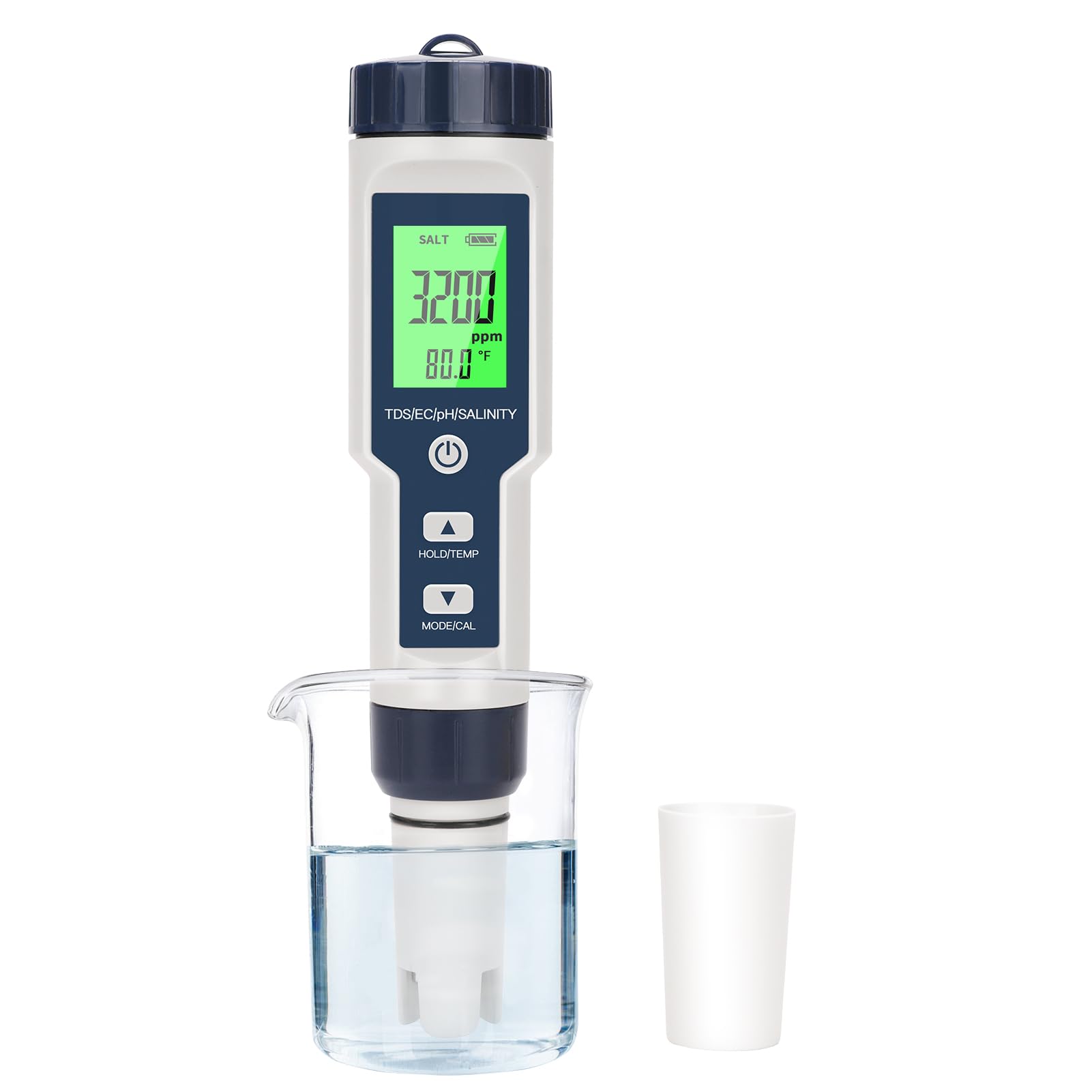 Photo 1 of 2025 New 5 in 1 Pool Salt Tester?Accurate and Reliable,Salt, pH Meter, EC, TDS, and Temperature?Digital Pool Water Tester?Salt Tester for Saltwater Pool,Used for Pool Salt and hydroponic Plants, etc